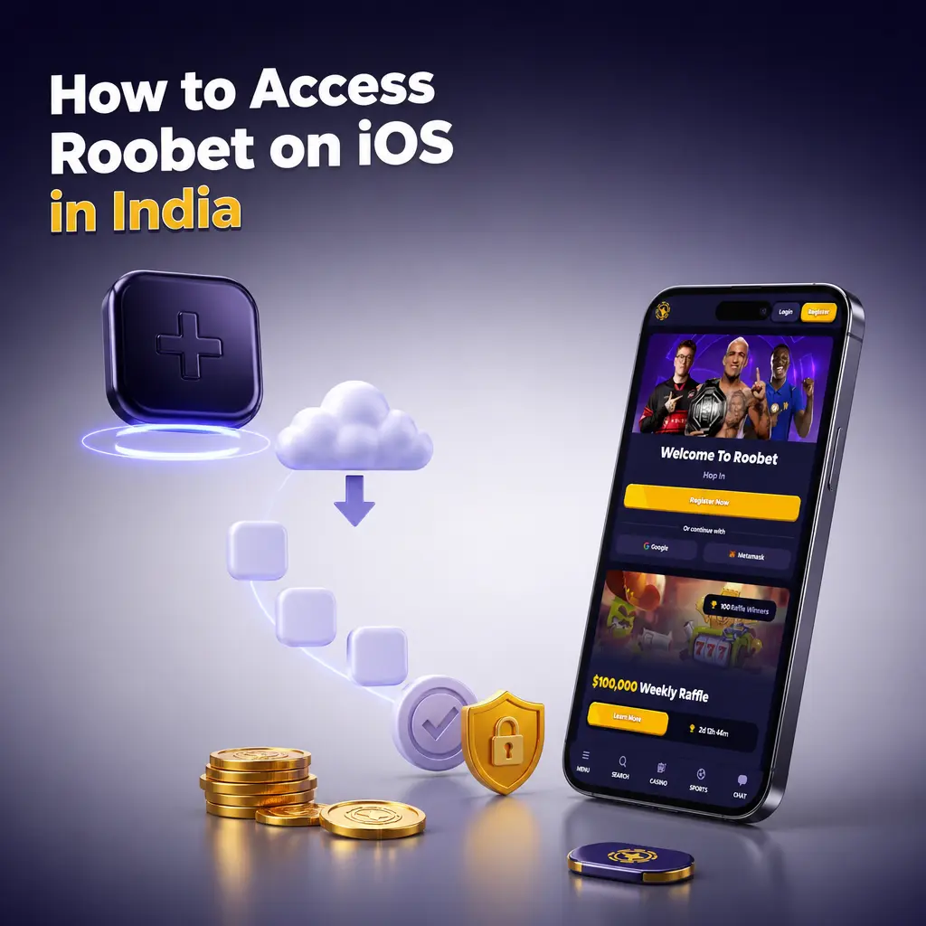 Guide to accessing Roobet on iOS in India via Safari and home screen shortcut, with app coming in 2026.