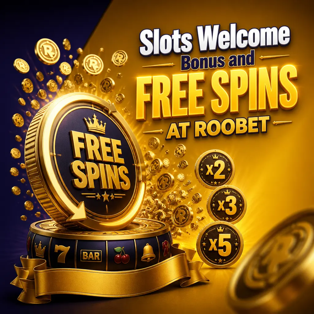 Roobet slots welcome bonus with free spins, weekly raffle entries, and cash prizes from Hacksaw Gaming and Nolimit City titles