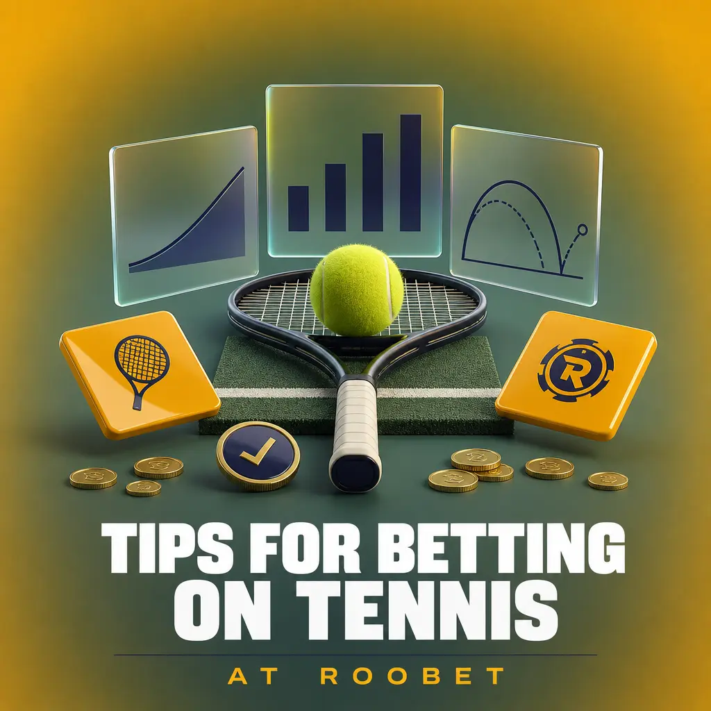 Tennis betting tips at Roobet: check head-to-head stats, match surface to player strengths, and set a fixed staking limit per bet.