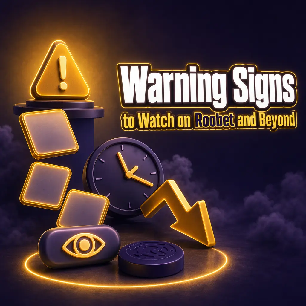 Warning signs of problem gambling on Roobet and other platforms, including chasing losses, hiding bets, and financial strain in India.